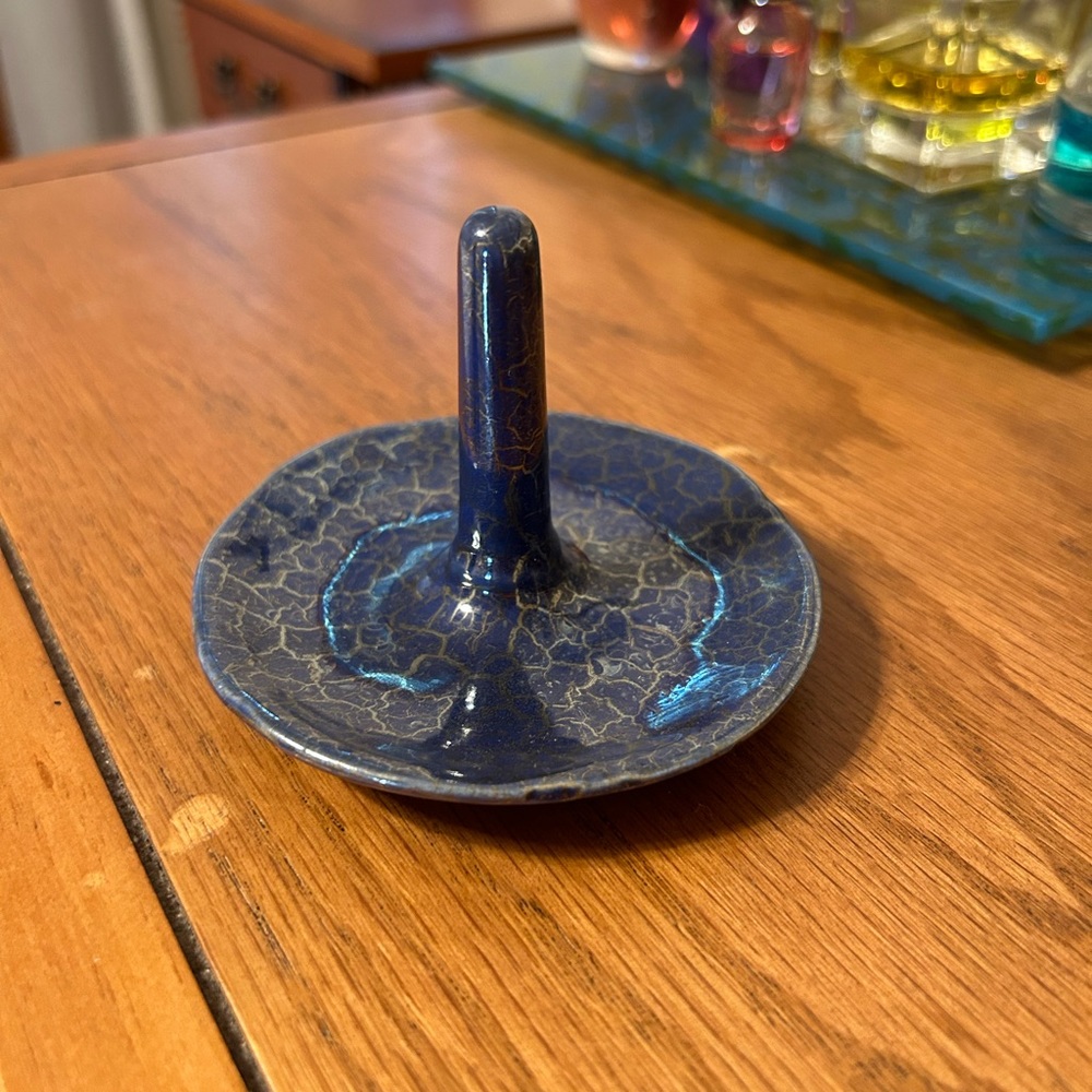 HANDMADE CLAY RING DISH